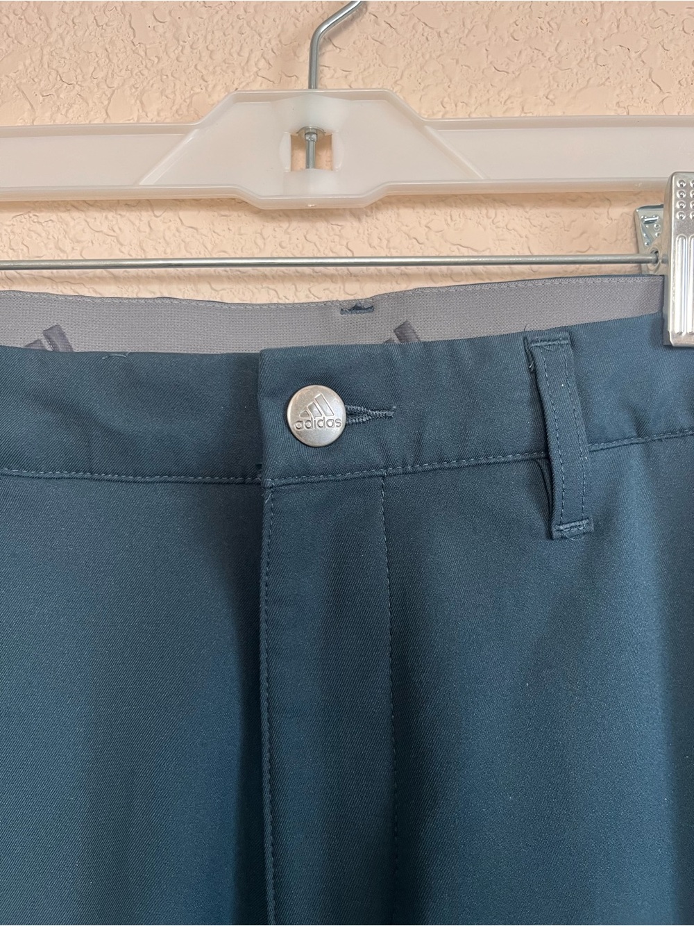 Adidas Mens Ultimate365 Tapered Golf Pants Teal - Picture 4 of 12